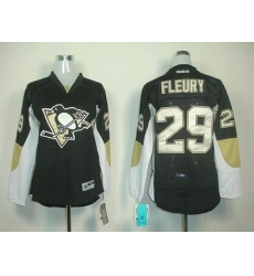 Women Pittsburgh Penguins 29# M. Fleury black jerseys Women Pittsburgh Penguins 29# M. Fleury black jerseys