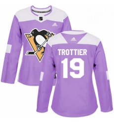 Womens Adidas Pittsburgh Penguins 19 Bryan Trottier Authentic Purple Fights Cancer Practice NHL Jersey Womens Adidas Pittsburgh Penguins 19 Bryan Trottier Authentic Purple Fights Cancer Practice NHL Jersey