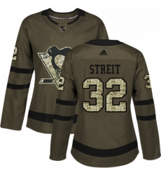 Womens Adidas Pittsburgh Penguins 22 Matt Hunwick Authentic Green Salute to Service NHL Jersey Womens Adidas Pittsburgh Penguins 22 Matt Hunwick Authentic Green Salute to Service NHL Jersey