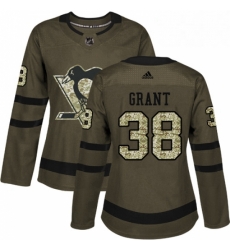 Womens Adidas Pittsburgh Penguins 38 Derek Grant Authentic Green Salute to Service NHL Jersey Womens Adidas Pittsburgh Penguins 38 Derek Grant Authentic Green Salute to Service NHL Jersey