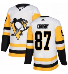Womens Adidas Pittsburgh Penguins 87 Sidney Crosby Authentic White Away NHL Jersey Womens Adidas Pittsburgh Penguins 87 Sidney Crosby Authentic White Away NHL Jersey