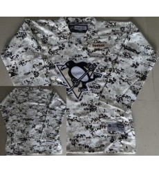 Kids Pittsburgh Penguins Blank White Camo NHL Jerseys Kids Pittsburgh Penguins Blank White Camo NHL Jerseys