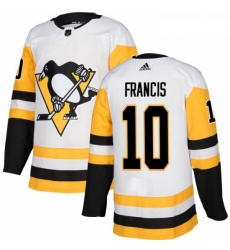 Youth Adidas Pittsburgh Penguins 10 Ron Francis Authentic White Away NHL Jersey Youth Adidas Pittsburgh Penguins 10 Ron Francis Authentic White Away NHL Jersey