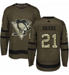 Youth Adidas Pittsburgh Penguins 21 Michel Briere Authentic Green Salute to Service NHL Jersey Youth Adidas Pittsburgh Penguins 21 Michel Briere Authentic Green Salute to Service NHL Jersey