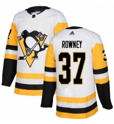 Youth Adidas Pittsburgh Penguins 37 Carter Rowney Authentic White Away NHL Jersey Youth Adidas Pittsburgh Penguins 37 Carter Rowney Authentic White Away NHL Jersey