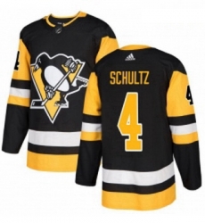 Youth Adidas Pittsburgh Penguins 4 Justin Schultz Authentic Black Home NHL Jersey Youth Adidas Pittsburgh Penguins 4 Justin Schultz Authentic Black Home NHL Jersey