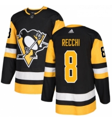 Youth Adidas Pittsburgh Penguins 8 Mark Recchi Authentic Black Home NHL Jersey Youth Adidas Pittsburgh Penguins 8 Mark Recchi Authentic Black Home NHL Jersey