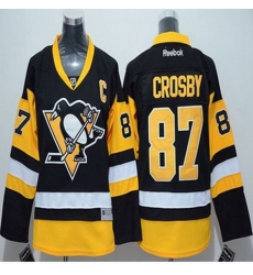 Youth Pittsburgh Penguins #87 Sidney Crosby Black Stitched NHL Jersey Youth Pittsburgh Penguins #87 Sidney Crosby Black Stitched NHL Jersey