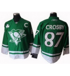 Youth Pittsburgh Penguins 87# Sidney Crosby jerseys green Youth Pittsburgh Penguins 87# Sidney Crosby jerseys green