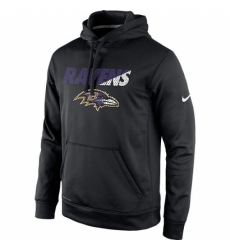 NFL Mens Baltimore Ravens Nike Black Kick Off Staff Performance Pullover Hoodie NFL Mens Baltimore Ravens Nike Black Kick Off Staff Performance Pullover Hoodie