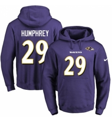 NFL Mens Nike Baltimore Ravens 29 Marlon Humphrey Purple Name Number Pullover Hoodie NFL Mens Nike Baltimore Ravens 29 Marlon Humphrey Purple Name Number Pullover Hoodie