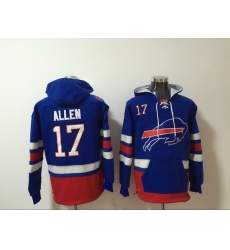 Men Nike Buffalo Bills Josh Allen 17 NFL Winter Thick Hoodie Men Nike Buffalo Bills Josh Allen 17 NFL Winter Thick Hoodie