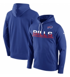 NFL Mens Buffalo Bills Nike Royal Sideline Circuit Pullover Performance Hoodie NFL Mens Buffalo Bills Nike Royal Sideline Circuit Pullover Performance Hoodie