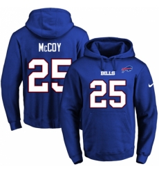 NFL Mens Nike Buffalo Bills 25 LeSean McCoy Royal Blue Name Number Pullover Hoodie NFL Mens Nike Buffalo Bills 25 LeSean McCoy Royal Blue Name Number Pullover Hoodie