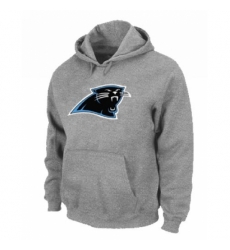 NFL Mens Nike Carolina Panthers Logo Pullover Hoodie Grey NFL Mens Nike Carolina Panthers Logo Pullover Hoodie Grey