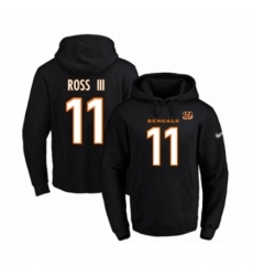 Football Mens Cincinnati Bengals 11 John Ross Black Name Number Pullover Hoodie Football Mens Cincinnati Bengals 11 John Ross Black Name Number Pullover Hoodie