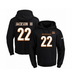 Football Mens Cincinnati Bengals 22 William Jackson Black Name Number Pullover Hoodie Football Mens Cincinnati Bengals 22 William Jackson Black Name Number Pullover Hoodie