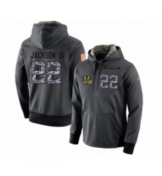 Football Mens Cincinnati Bengals 22 William Jackson Stitched Black Anthracite Salute to Service Player Performance Hoodie Football Mens Cincinnati Bengals 22 William Jackson Stitched Black Anthracite Salute to Service Player Performance Hoodie