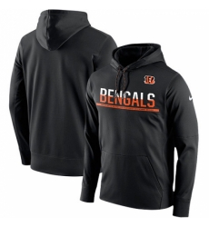 NFL Mens Cincinnati Bengals Nike Black Sideline Circuit Pullover Performance Hoodie NFL Mens Cincinnati Bengals Nike Black Sideline Circuit Pullover Performance Hoodie