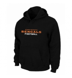 NFL Mens Nike Cincinnati Bengals Font Pullover Hoodie Black NFL Mens Nike Cincinnati Bengals Font Pullover Hoodie Black