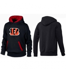 NFL Mens Nike Cincinnati Bengals Logo Pullover Hoodie BlackRed NFL Mens Nike Cincinnati Bengals Logo Pullover Hoodie BlackRed