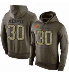 NFL Nike Cleveland Browns 30 Jason McCourty Green Salute To Service Mens Pullover Hoodie NFL Nike Cleveland Browns 30 Jason McCourty Green Salute To Service Mens Pullover Hoodie