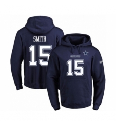 Football Mens Dallas Cowboys 15 Devin Smith Navy Blue Name Number Pullover Hoodie Football Mens Dallas Cowboys 15 Devin Smith Navy Blue Name Number Pullover Hoodie