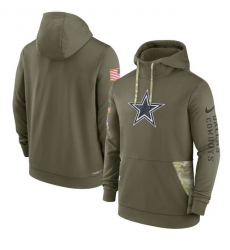 Men Dallas Cowboys 2022 Olive Salute To Service Therma Performance Pullover Hoodie Men Dallas Cowboys 2022 Olive Salute To Service Therma Performance Pullover Hoodie