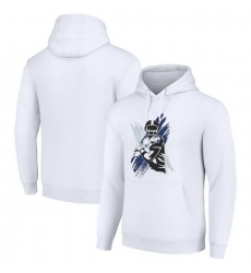 Men Starter White Dallas Cowboys Player X Fleece Pullover Hoodie Men Starter White Dallas Cowboys Player X Fleece Pullover Hoodie