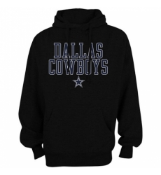 NFL Dallas Cowboys Bendire Pullover Hoodie Black NFL Dallas Cowboys Bendire Pullover Hoodie Black