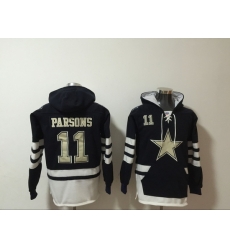 NFL Men Dallas Cowboys 11 Micah Parsons Stitched Hoodie NFL Men Dallas Cowboys 11 Micah Parsons Stitched Hoodie
