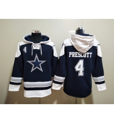 NFL Men Dallas Cowboys 4 Dak Prescott Stitched Hoodie NFL Men Dallas Cowboys 4 Dak Prescott Stitched Hoodie