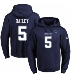 NFL Mens Nike Dallas Cowboys 5 Dan Bailey Navy Blue Name Number Pullover Hoodie NFL Mens Nike Dallas Cowboys 5 Dan Bailey Navy Blue Name Number Pullover Hoodie
