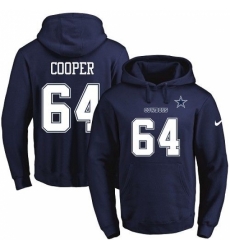 NFL Mens Nike Dallas Cowboys 64 Jonathan Cooper Navy Blue Name Number Pullover Hoodie NFL Mens Nike Dallas Cowboys 64 Jonathan Cooper Navy Blue Name Number Pullover Hoodie