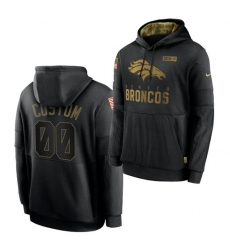 Men Custom Men Denver Broncos 2020 Salute To Service Black Sideline Performance Pullover Hoodie Men Custom Men Denver Broncos 2020 Salute To Service Black Sideline Performance Pullover Hoodie