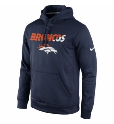 Mens NFL Denver Broncos Nike Navy Kick Off Staff Performance Pullover Hoodie Mens NFL Denver Broncos Nike Navy Kick Off Staff Performance Pullover Hoodie