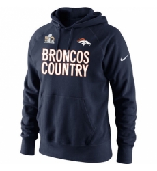 NFL Denver Broncos Nike 2015 AFC Conference Champions Broncos Country Hoodie Navy NFL Denver Broncos Nike 2015 AFC Conference Champions Broncos Country Hoodie Navy