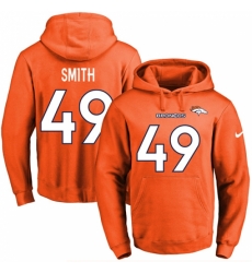 NFL Mens Nike Denver Broncos 49 Dennis Smith Orange Name Number Pullover Hoodie NFL Mens Nike Denver Broncos 49 Dennis Smith Orange Name Number Pullover Hoodie