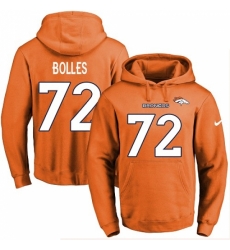 NFL Mens Nike Denver Broncos 72 Garett Bolles Orange Name Number Pullover Hoodie NFL Mens Nike Denver Broncos 72 Garett Bolles Orange Name Number Pullover Hoodie