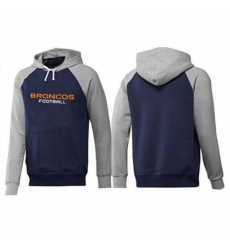 NFL Mens Nike Denver Broncos Font Pullover Hoodie BlueGrey NFL Mens Nike Denver Broncos Font Pullover Hoodie BlueGrey