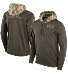 NFL Youth Detroit Lions Nike Olive Salute to Service Sideline Therma Pullover Hoodie NFL Youth Detroit Lions Nike Olive Salute to Service Sideline Therma Pullover Hoodie