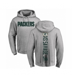 Football Green Bay Packers 26 Darnell Savage Jr Ash Backer Hoodie Football Green Bay Packers 26 Darnell Savage Jr Ash Backer Hoodie