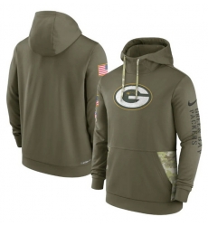Men Green Bay Packers 2022 Olive Salute To Service Therma Performance Pullover Hoodie Men Green Bay Packers 2022 Olive Salute To Service Therma Performance Pullover Hoodie