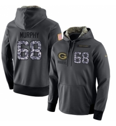 NFL Mens Nike Green Bay Packers 68 Kyle Murphy Stitched Black Anthracite Salute to Service Player Performance Hoodie NFL Mens Nike Green Bay Packers 68 Kyle Murphy Stitched Black Anthracite Salute to Service Player Performance Hoodie