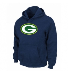 NFL Mens Nike Green Bay Packers Logo Pullover Hoodie Navy NFL Mens Nike Green Bay Packers Logo Pullover Hoodie Navy