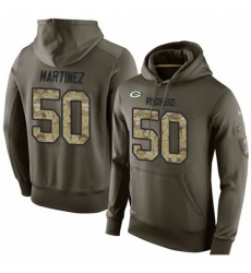 NFL Nike Green Bay Packers 50 Blake Martinez Green Salute To Service Mens Pullover Hoodie NFL Nike Green Bay Packers 50 Blake Martinez Green Salute To Service Mens Pullover Hoodie