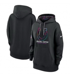 Women Indianapolis Colts Black 2024 Crucial Catch Club Pullover Hoodie Women Indianapolis Colts Black 2024 Crucial Catch Club Pullover Hoodie