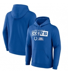 Men Indianapolis Colts Blue X Bud Light Pullover Hoodie Men Indianapolis Colts Blue X Bud Light Pullover Hoodie