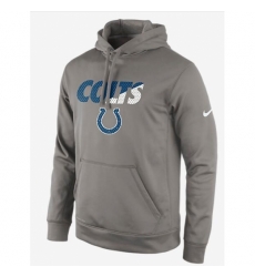NFL Mens Indianapolis Colts Nike Gray Kick Off Staff Performance Pullover Hoodie NFL Mens Indianapolis Colts Nike Gray Kick Off Staff Performance Pullover Hoodie
