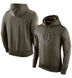 NFL Mens Indianapolis Colts Nike Olive Salute To Service KO Performance Hoodie NFL Mens Indianapolis Colts Nike Olive Salute To Service KO Performance Hoodie